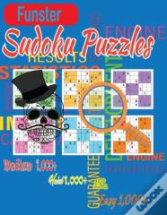 Funster 1,000+ Sudoku Puzzles Easy, Medium & Hard