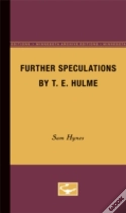 Capa do artigo Further Speculations Te Hulme