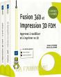 Fusion 360 Et Impression 3d Fdm - Coffret De 2 Livres : Apprenez A Modeliser Et A Imprimer En 3d - Preview
