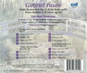 Capa do artigo Gabriel Fauré: Violin Sonata in A, Op. 13/Dolly Suite, Op. 56/... - CD