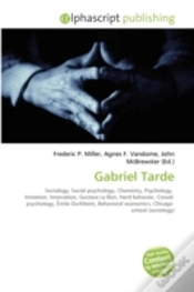 Capa do artigo Gabriel Tarde