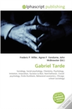 Capa do artigo Gabriel Tarde