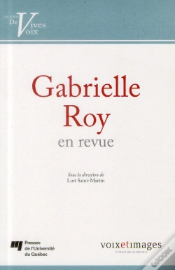 Capa do artigo Gabrielle Roy En Revue