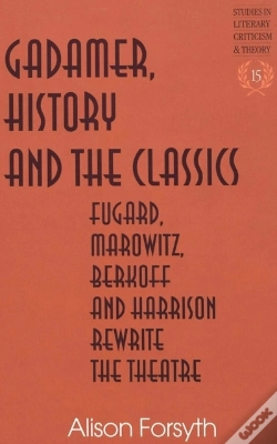 Capa do artigo Gadamer, History And The Classics
