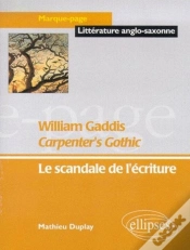 Capa do artigo Gaddis William, Carpenter