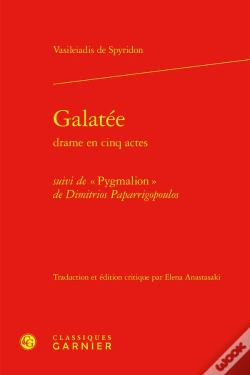 Capa do artigo Galatée ; Pygmalion De Dimitrios Paparrigopoulos