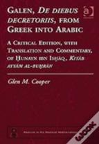 Galen, De Diebus Decretoriis, From Greek Into Arabic