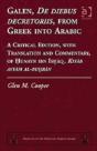 Galen, De Diebus Decretoriis, From Greek Into Arabic - Preview