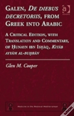 Capa do artigo Galen, De Diebus Decretoriis, From Greek Into Arabic