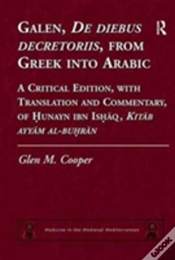 Capa do artigo Galen, De Diebus Decretoriis, From Greek Into Arabic