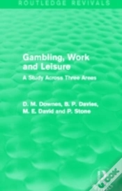 Capa do artigo Gambling, Work And Leisure (Routledge Revivals)