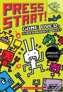 Capa do artigo Game Over, Super Rabbit Boy!: A Branches Book (Press Start! #1)