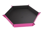 Capa do artigo Gamegenic - Magnetic Dice Tray Hexagonal Black/Pink (EN)