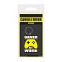 Gamer at Work - Joypad Rubber Keychain - Preview