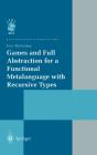 Games And Full Abstraction For A Functional Metalanguage With Recursive Types - Preview