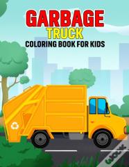 Garbage Truck Coloring Book For Kids