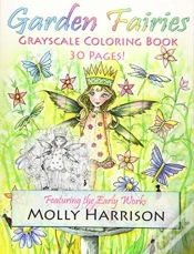 Capa do artigo Garden Fairies Grayscale Coloring Book