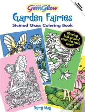 Capa do artigo Garden Fairies Stained Glass Coloring Book