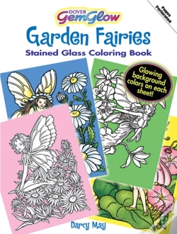 Capa do artigo Garden Fairies Stained Glass Coloring Book