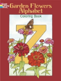Garden Flowers Alphabet Colouring Book - Preview