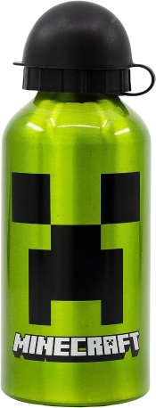 Capa do artigo Garrafa Aluminio 400ML - Minecraft Creeper
