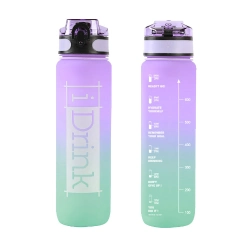 Capa do artigo Garrafa Em Tritan I Drink 1000Ml Lilas/Verde Id2122