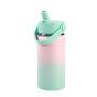 Garrafa Térmica I Drink Macaron 400Ml Rosa/Verde Id0523 - Preview