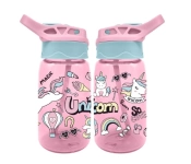 Capa do artigo Garrafa Unicórnios 500 ML Tritan CR0359