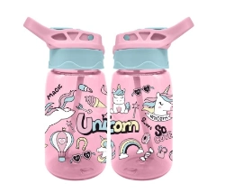 Capa do artigo Garrafa Unicórnios 500 ML Tritan CR0359