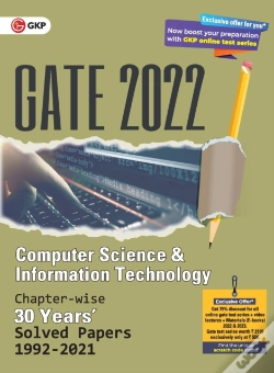 Capa do artigo Gate 2022 Computer Science And Information Technology - 30 Years Chapter Wise Solved Papers (1992-2021).