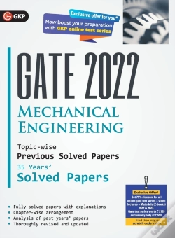 Capa do artigo Gate 2022 Mechanical Engineering - 35 Years Topic-Wise Previous Solved Papers