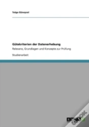 Capa do artigo Gatekriterien Der Datenerhebung