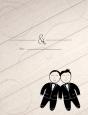 Gay Wedding Guest Book - Preview