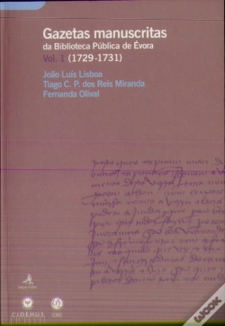 Capa do artigo Gazetas Manuscritas da Biblioteca Pública de Évora - Volume 1 (1729-1731)