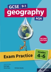 Capa do artigo Gcse 9-1 Geography Aqa: Exam Practice: Grades 4-6 Ebook Second Edition