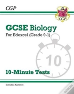 Capa do artigo Gcse Biology: Edexcel 10-Minute Tests (Includes Answers)