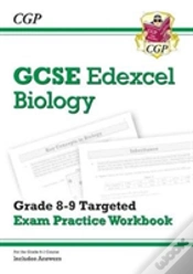 Capa do artigo Gcse Biology Edexcel Grade 8-9 Targeted Exam Practice Workbook (Includes Answers)