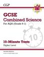 Gcse Chemistry: Aqa 10-Minute Tests (Includes Answers) - Preview