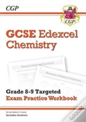 Capa do artigo Gcse Chemistry Edexcel Grade 8-9 Targeted Exam Practice Workbook (Includes Answers)