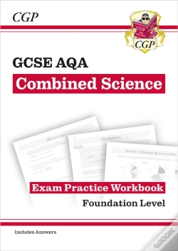 Capa do artigo Gcse Combined Science Aqa Exam Practice Workbook - Foundation (Includes Answers)