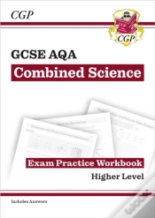 Capa do artigo Gcse Combined Science Aqa Exam Practice Workbook - Higher (Includes Answers)