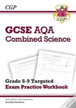 Capa do artigo Gcse Combined Science Aqa Grade 8-9 Targeted Exam Practice Workbook (Includes Answers)