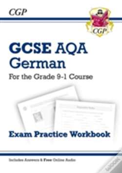 Capa do artigo Gcse German Aqa Exam Practice Workbook: Includes Answers & Online Audio (For Exams In 2025)