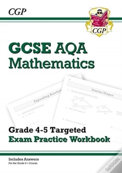 Capa do artigo Gcse Maths Aqa Grade 4-5 Targeted Exam Practice Workbook (Includes Answers)