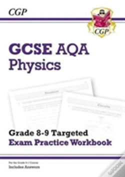 Capa do artigo Gcse Physics Aqa Grade 8-9 Targeted Exam Practice Workbook (Includes Answers)