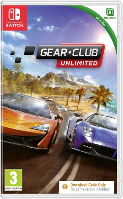 Capa do artigo Gear Club Unlimited Nintendo Switch (Código na Caixa)