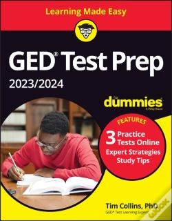 Capa do artigo Ged Test Prep 2023 / 2024 For Dummies
