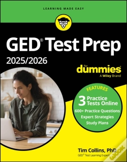 Capa do artigo Ged Test Prep 2025/2026 For Dummies