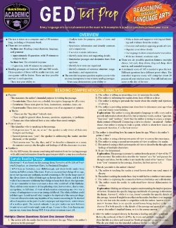 Capa do artigo Ged Test Prep - Reasoning Through Language Arts