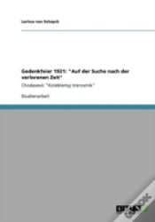 Capa do artigo Gedenkfeier 1921